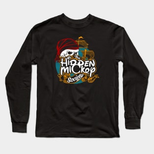 4-Color HMS Pirate Logo Long Sleeve T-Shirt